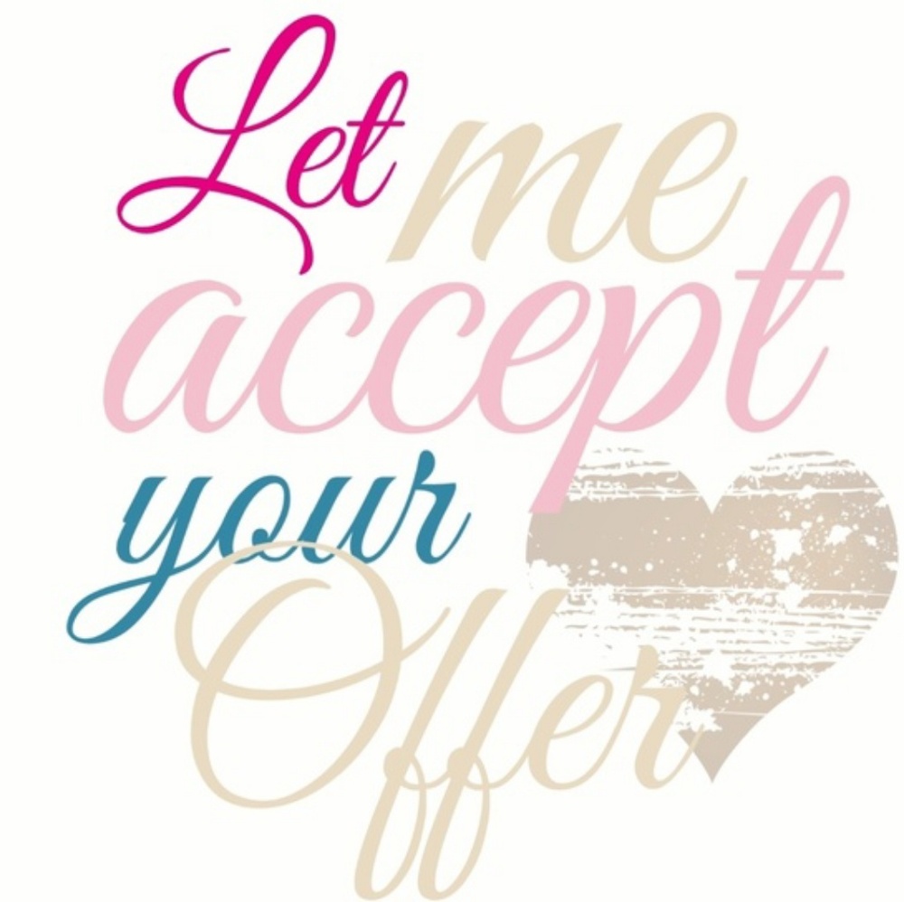 LET ME ACCEPT YOUR OFFER!!🤩🤩🤩